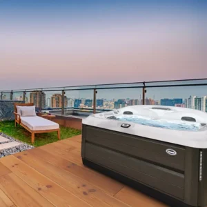 Rectangular 6-seater / 5-seater above-ground spa - J-475™