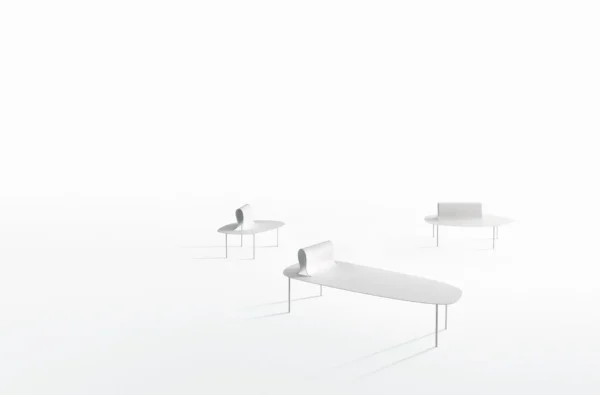 Banco contemporáneo SOFTER THAN STEEL - Desalto - Imagen 6