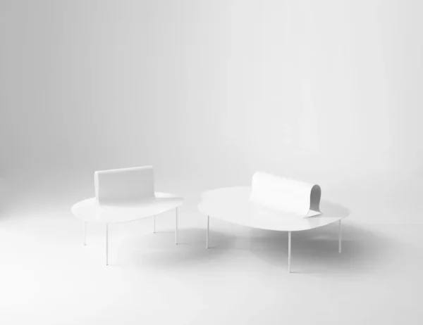 Banco contemporáneo SOFTER THAN STEEL - Desalto - Imagen 7