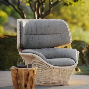 Butaca de exterior Seashell Grand – Dedon