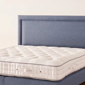 Conjunto de Descanso Vispring & Sentix: Cabecero Helios + Divan European + Colchón Ventis