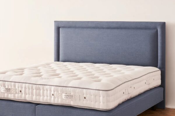 Conjunto de Descanso Vispring & Sentix: Cabecero Helios + Divan European + Colchón Ventis