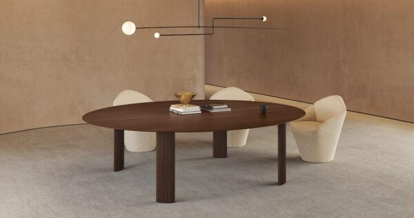 Mesa de comedor Fuste – Viccarbe - Imagen 4