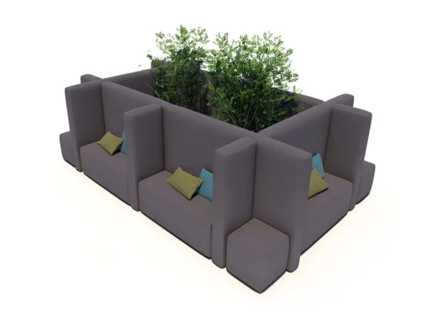 Sofá modular Office Cube L - IKONO