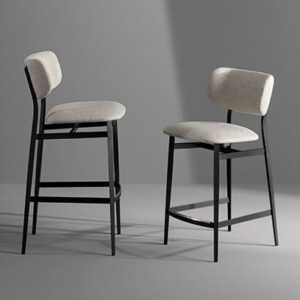 silla de bar contemporánea Noor too