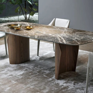 mesa de comedor contemporánea Flame