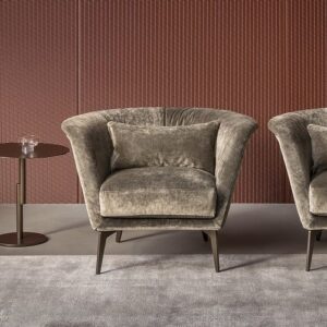sillón contemporáneo Lovy