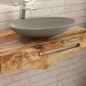 Banco/Encimera en madera de olivo Alma Olive Bench - Orbu