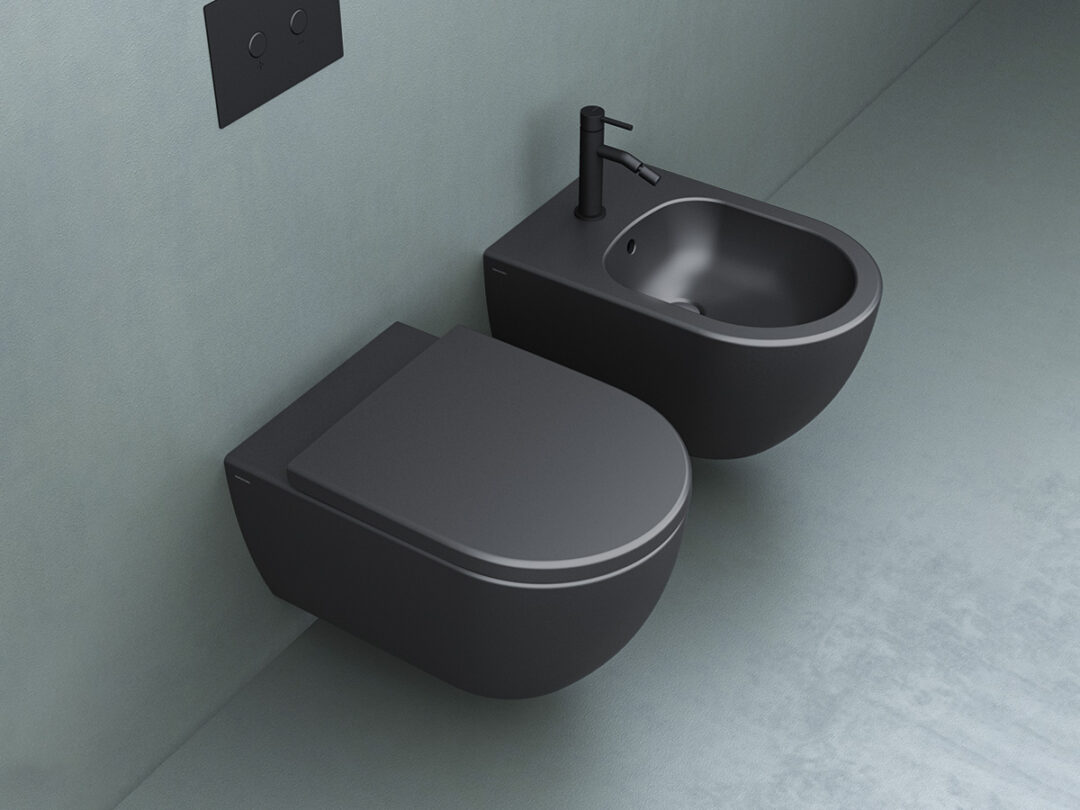 Sanitarios: Inodoro mural rimless Arc con tapa amortiguada – Sanycces