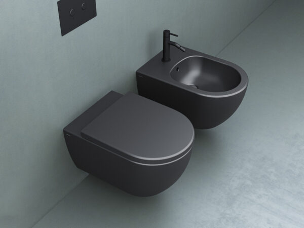 Inodoro mural rimless Arc con tapa amortiguada - Sanycces - Imagen 3
