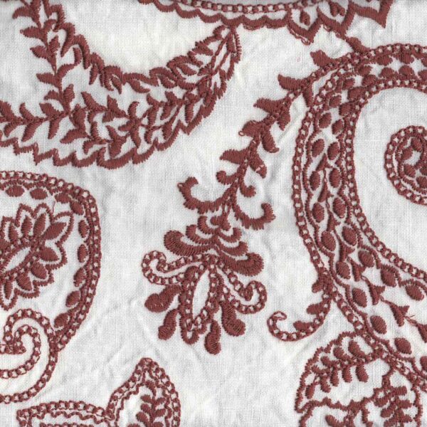 Tela bordada Arabesque 04 - Yutes - Imagen 5