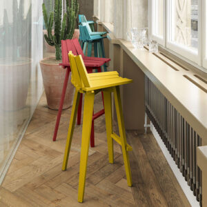 Silla de bar contemporánea FRANK - Mogg