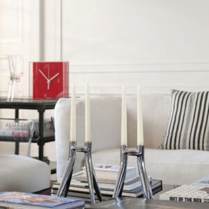 Portavelas de aluminio ABBRACCIAIO  - Kartell