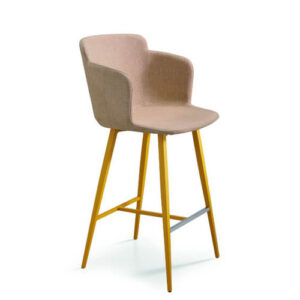 Silla de bar contemporánea CALLA P65 - MIDJ