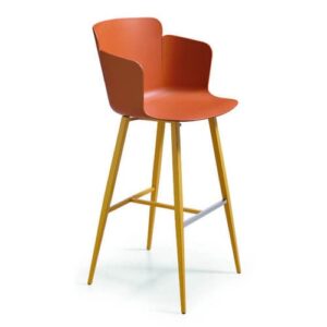 Silla de bar contemporánea CALLA P75 - MIDJ