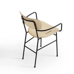 Silla contemporánea Piuma P M LG - MIDJ