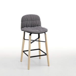 Silla de bar contemporánea Liù ML TS2 - MIDJ