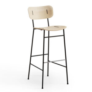 Silla de bar contemporánea Piuma M LG - MIDJ