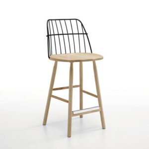 Silla de bar contemporánea Strike - MIDJ