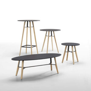 Mesa de centro de diseño original Liù CT - MIDJ