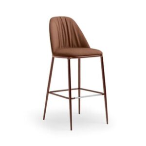 Silla de bar contemporánea Lea Deluxe H65/75 - MIDJ