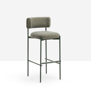 Silla de bar Art Deco Amelie H65/75 M TS - MIDJ