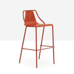Silla de bar contemporánea Ola M - MIDJ