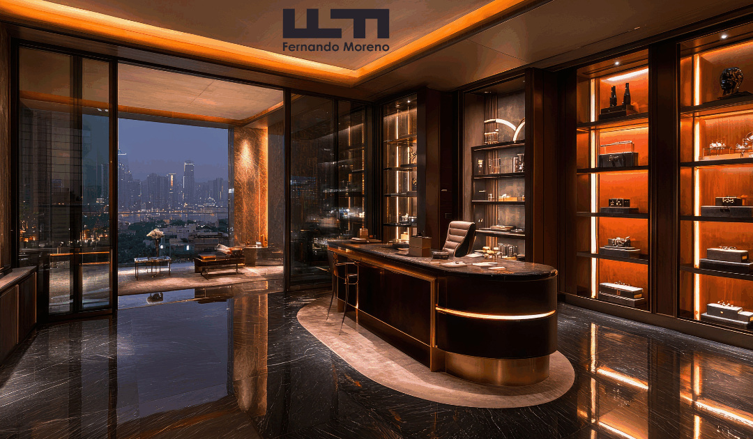 Iluminación interior moderna_ cómo resaltar muebles de diseño en salón y comedor