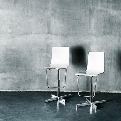 Silla de bar contemporánea WOK - Imagen 2