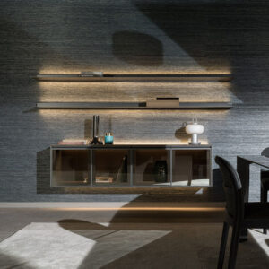 Mueble de salón contemporáneo PASS-WORD EVOLUTION - Molteni