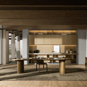 Mesa contemporánea BLEVIO - Molteni