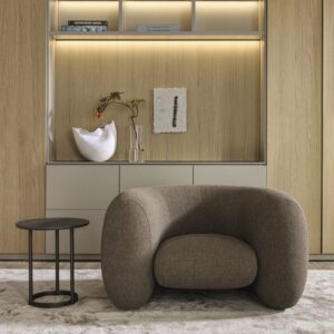 Sillón contemporáneo CINNAMON - Molteni