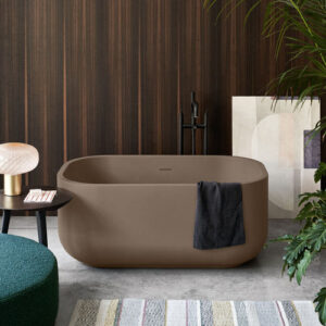 Bañera ovalada ARCADIA - DAFNE - ARENARIA - Cielo