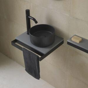 Lavabo sobre mueble SHUI COMFORT - CEMENTO - Cielo