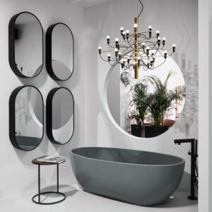 Bañera ovalada SHUI COMFORT - BRINA - Cielo