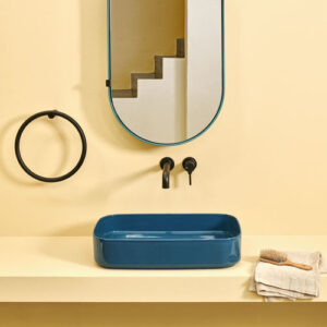 Lavabo sobre mueble SHUI COMFORT - OLTREMARE - Cielo