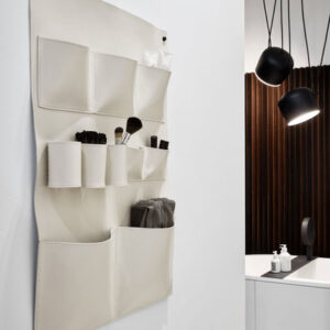 Caja de almacenamiento de cuero SIWA - WHITE - Cielo