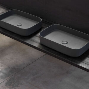 Lavabo sobre mueble SHUI COMFORT - BRINA - Cielo