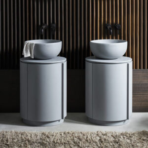 Lavabo sobre mueble ARCADIA - TIBERINO - BRINA - Cielo