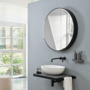 Encimera de lavabo de metal MULTIPLO - TALCO/CEMENTO - Cielo