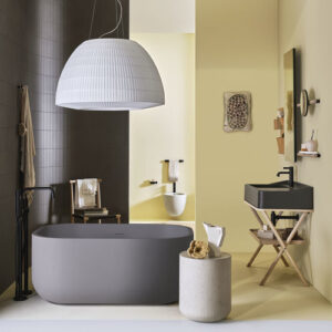 Bañera independiente DAFNE - ARENARIA - Cielo