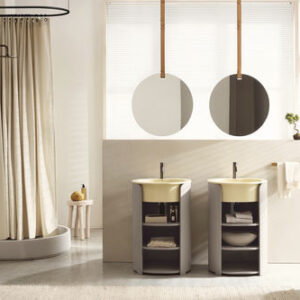 Baño contemporáneo I CATINI - CANAPA/AVENA - Cielo