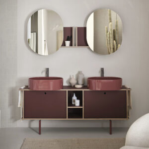 Mueble de lavabo doble THEO 175 - CORALLO/CARMINIO - Cielo