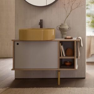 Mueble de lavabo suspendido THEO 103 - ANEMONE/JUTA - Cielo