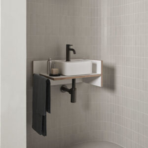 Lavabo sobre mueble LES PETITES - TALCO - Cielo