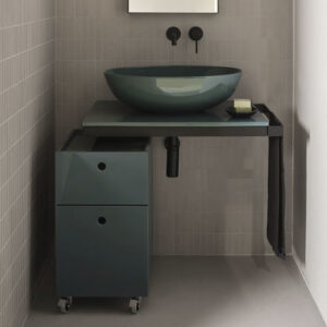 Mueble bajo de baño LUISA - SMERALDO - Cielo