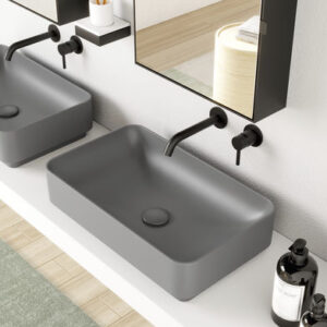 Lavabo sobre mueble MARE - MRLAR - CEMENTO - Cielo