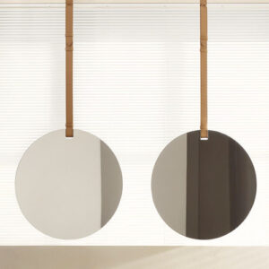 Espejo de techo Catini - CUOIO NATURALE - Cielo