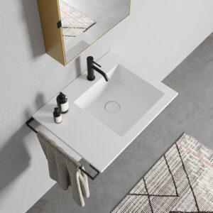 Lavabo suspendido Era 60 - Cielo