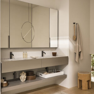 Mueble de lavabo doble Filo 338 - Cielo